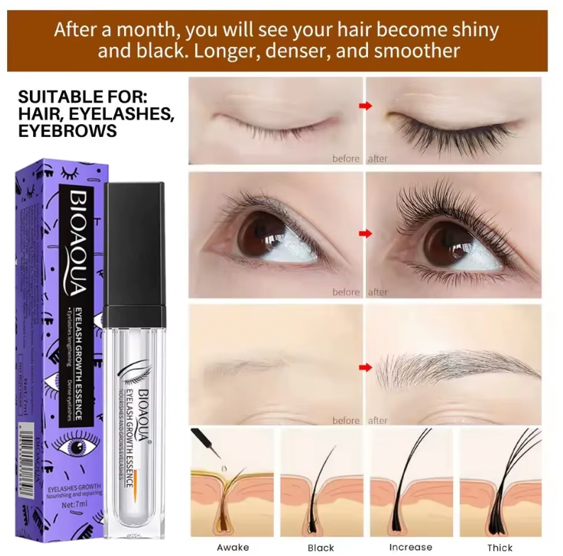 Fast Eyelash Growth Serum — 7 Day Natural Lash Enhancer