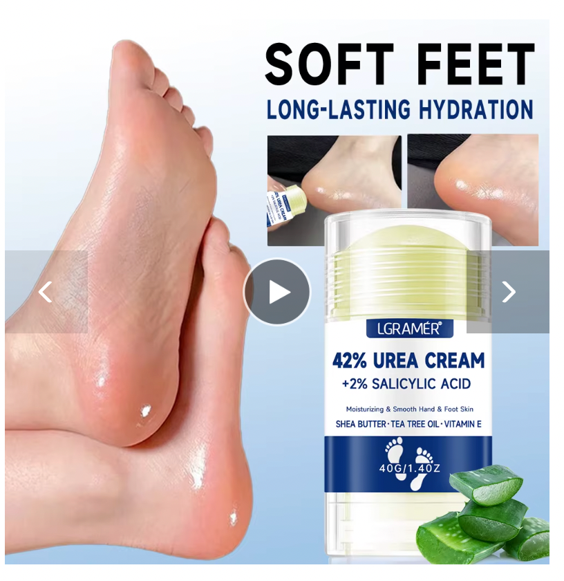 42% Urea Foot & Hand Cream — Intensive Hydration Stick